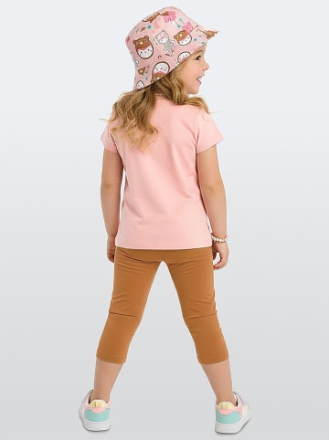 Denokids 2tlg. Outfit in Rosa/ Hellbraun