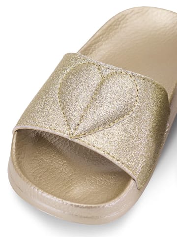 Denokids Slippers goudkleurig