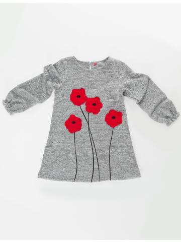 Denokids Sukienka "Poppy" w kolorze szarym