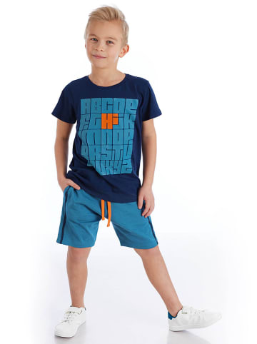 Denokids 2-częściowy zestaw "Hi" w kolorze niebieskim