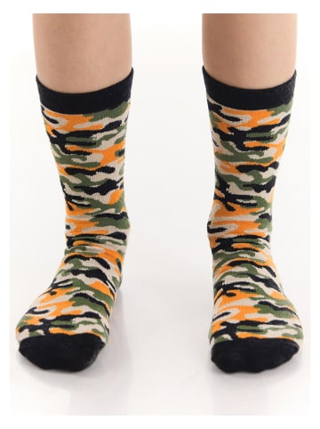 Denokids 2er-Set: Socken "UP" in Schwarz