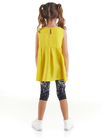 Denokids 2tlg. Outfit "Butterfly" in Gelb/ Schwarz