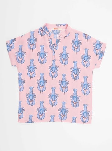 Denokids Shirt "Lobster" in Rosa/ Blau