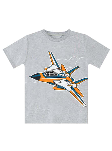 Denokids 2-częściowy zestaw "Jet Camo" w kolorze szaro-pomarańczowo-niebieskim