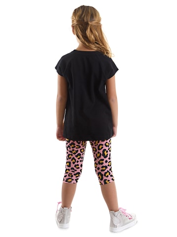 Denokids 2tlg. Outfit in Schwarz/ Bunt