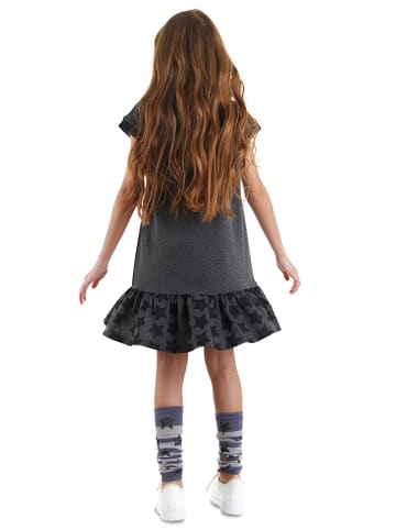 Denokids Kleid "Unicorns Star" in Grau