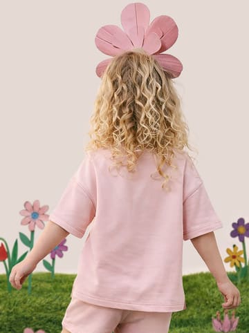 Denokids Koszulka w kolorze jasnoróżowym