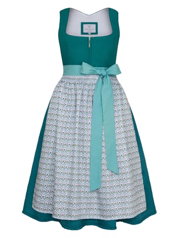 Alpenfee Dirndl "Franzi" in Türkis