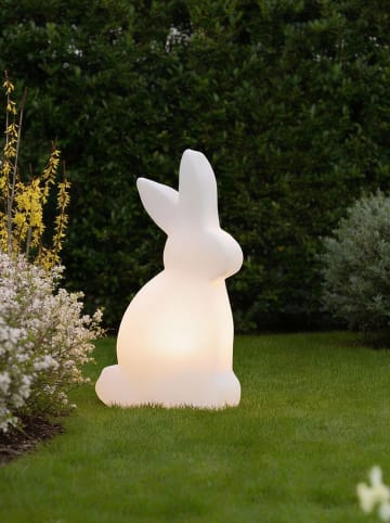 8 seasons Led-decolamp "Shining Rabbit" wit - (H)50 cm
