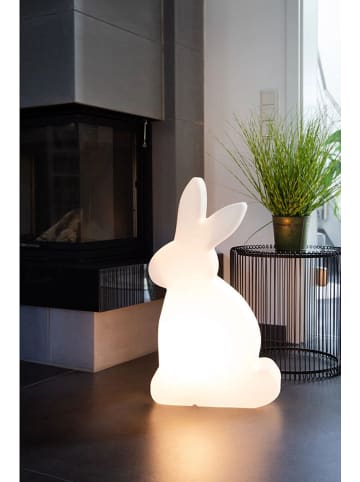 8 seasons Led-decolamp "Shining Rabbit" wit - (H)70 cm