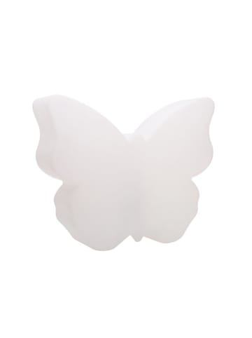 8 seasons Led-decolamp "Shining Butterfly" wit - (B)55 x (H)40 cm