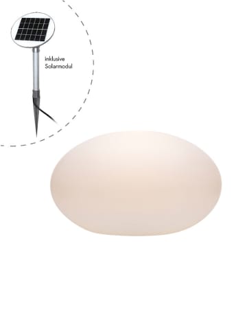 8 seasons Solarlamp "Shining Eye" wit - (B)42 x (H)24 cm