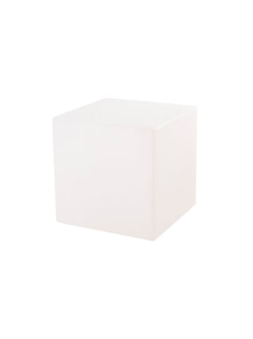 8 seasons LED-Dekoleuchte "Shining Cube" in Weiß - (B)33 x (H)33 x (T)33 cm