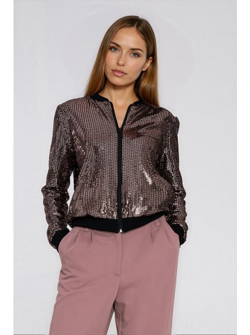 Nife Sweatvest zwart/goudkleurig