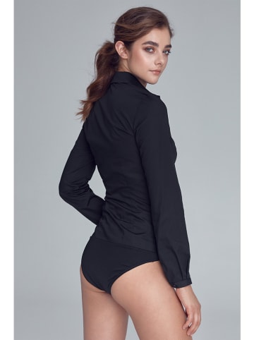 Nife Bluse in Schwarz
