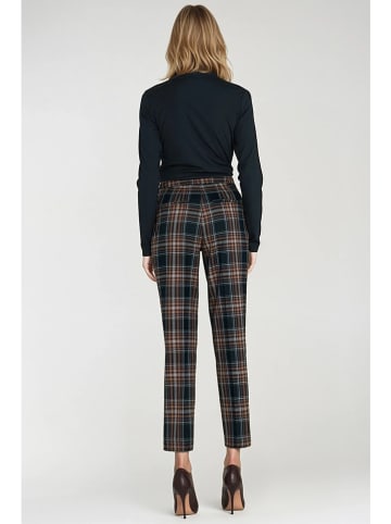 Nife Hose in Schwarz/ Weiß/ Orange