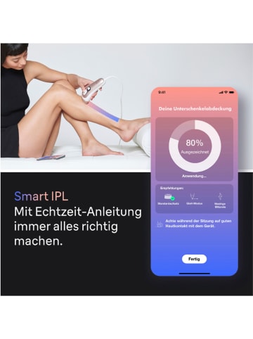 Braun Depilator IPL "Silk-expert Pro IPL PL7147" w kolorze jasnoróżowo-białym