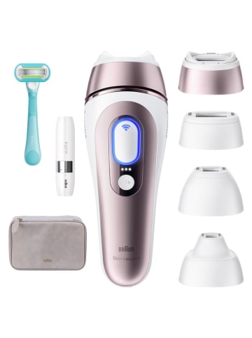 Braun IPL-Haarentferner "Skin i-expert Pro IPL PL7432" in Weiß/ Roségold