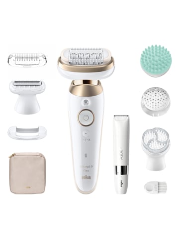 Braun Depilator "Silk-épil 9-481 3D SkinSpa" w kolorze złoto-białym