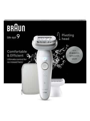 Braun Epileerapparaat "Silk-épil 9-041" wit