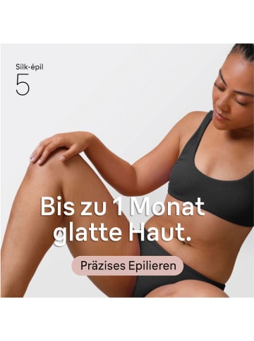 Braun Epilierer "Silk-épil 5 SE5-030" in Weiß/ Rosa