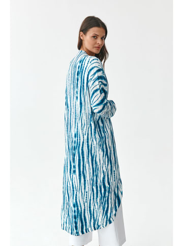 TATUUM Kardigan w kolorze granatowo-białym