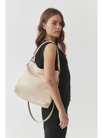 TATUUM Schultertasche in Creme - (B)30 x (H)32 x (T)13 cm
