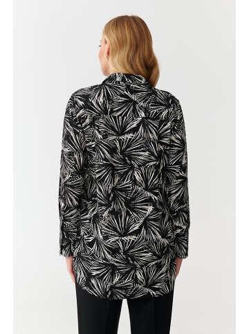 TATUUM Bluse in Schwarz/ Weiß