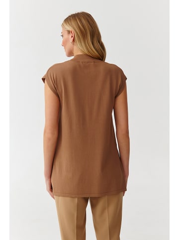 TATUUM Bezrękawnik w kolorze jasnobrązowym