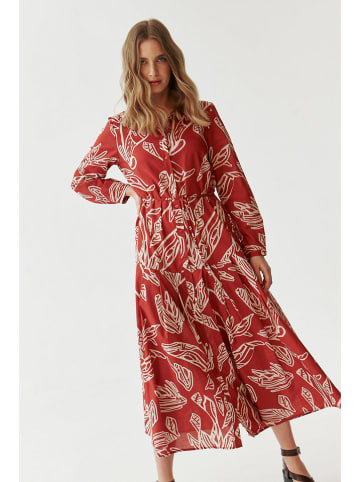 TATUUM Kleid in Rot/ Weiß