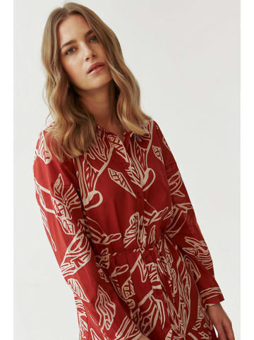TATUUM Kleid in Rot/ Weiß