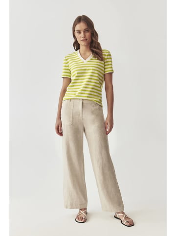 TATUUM Koszulka w kolorze biało-jasnozielonym