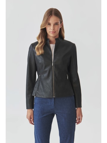 TATUUM Kunstlederjacke in Schwarz