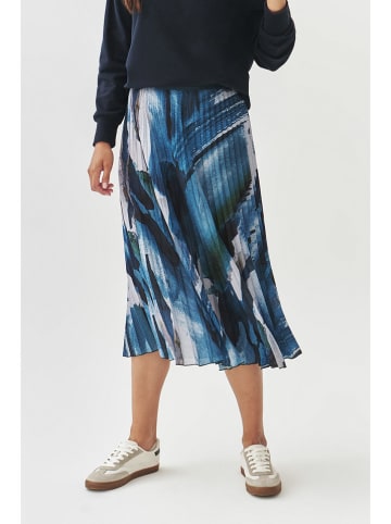 TATUUM Rok zwart/wit/blauw