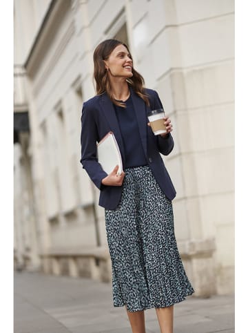 TATUUM Rock in Schwarz/ Weiß/ Hellblau