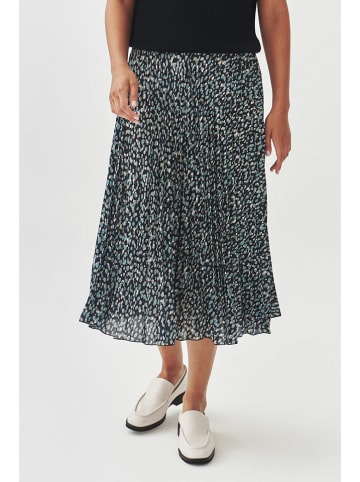 TATUUM Spódnica w kolorze czarno-biało-błękitnym
