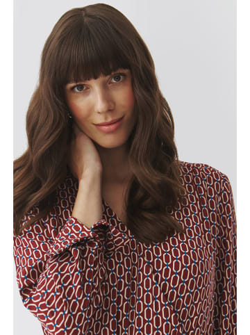 TATUUM Jurk bordeaux/crème