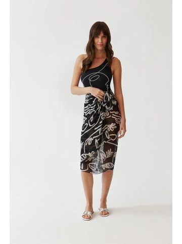 TATUUM Pareo in Schwarz - (L)180 x (B)100 cm