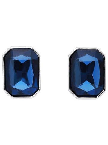 TATUUM Manschettenknöpfe in Blau/ Silber