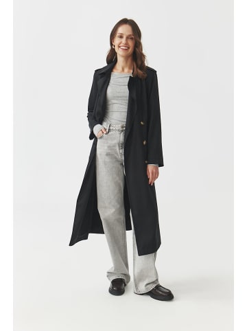 TATUUM Trenchcoat "Natis" in Schwarz