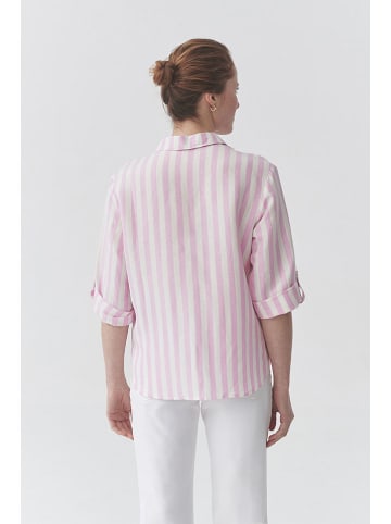 TATUUM Bluse "Baleo" in Rosa/ Weiß