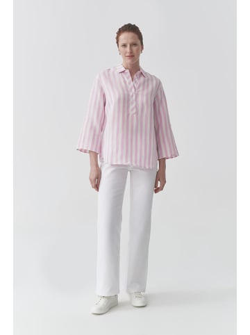 TATUUM Bluse "Baleo" in Rosa/ Weiß