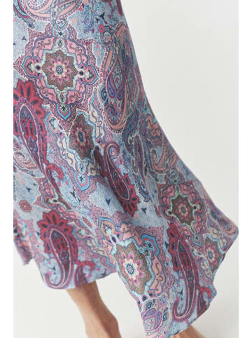 TATUUM Rok "Satini" lichtblauw/paars