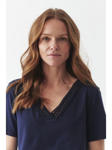 TATUUM Bluse in Dunkelblau