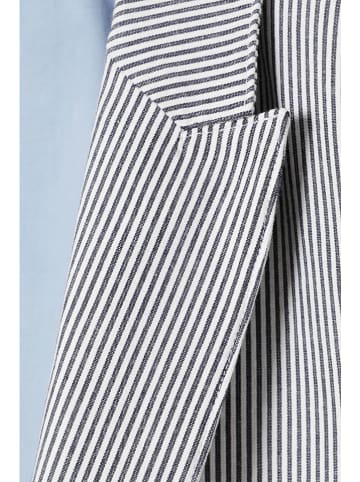 TATUUM Blazer "Karema" in Dunkelblau/ Weiß