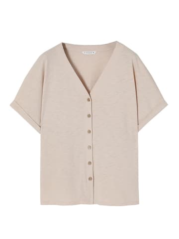 TATUUM Blouse "Polinezja" beige