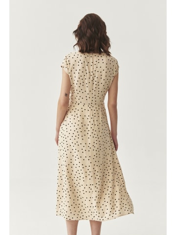 TATUUM Sukienka w kolorze beżowo-czarnym