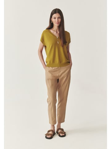 TATUUM Sweter "Ezalja" w kolorze musztardowym