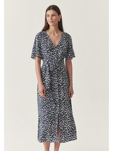TATUUM Kleid in Dunkelblau/ Weiß
