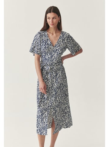TATUUM Kleid in Dunkelblau/ Weiß